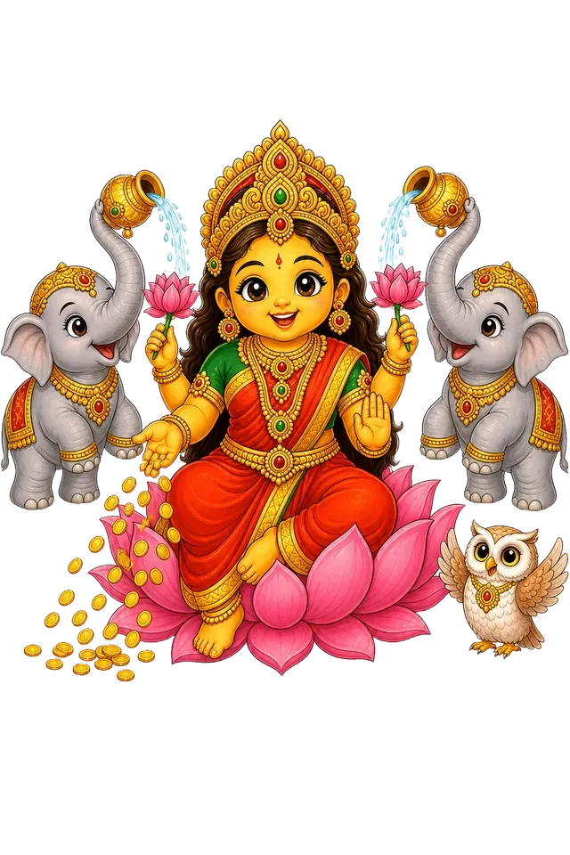 Lakshmi cheering